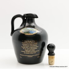 Auchentoshan Royal Burgh Of Lanark Ceramic Decanter
