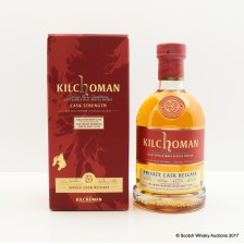 KILCHOMAN 2006 10 YEAR OLD PRIVATE CASK RELEASE FOR THE FRIDAY MORNING SINGLE MALT CLUB