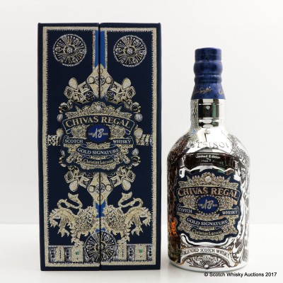 Chivas Regal Gold Signature Christian Lacroix Edition 18