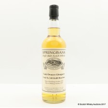 SPRINGBANK 1999 CASK OWNERS GLENGARRY CASK  240