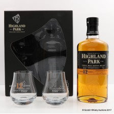 Highland Park 12 Gift Set With 2 X Glasses