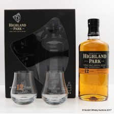 Highland Park 12 Gift Set With 2 X Glasses