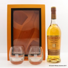 GLENMORANGIE 10 YEAR OLD GIFT SET WITH 2 X GLASSES