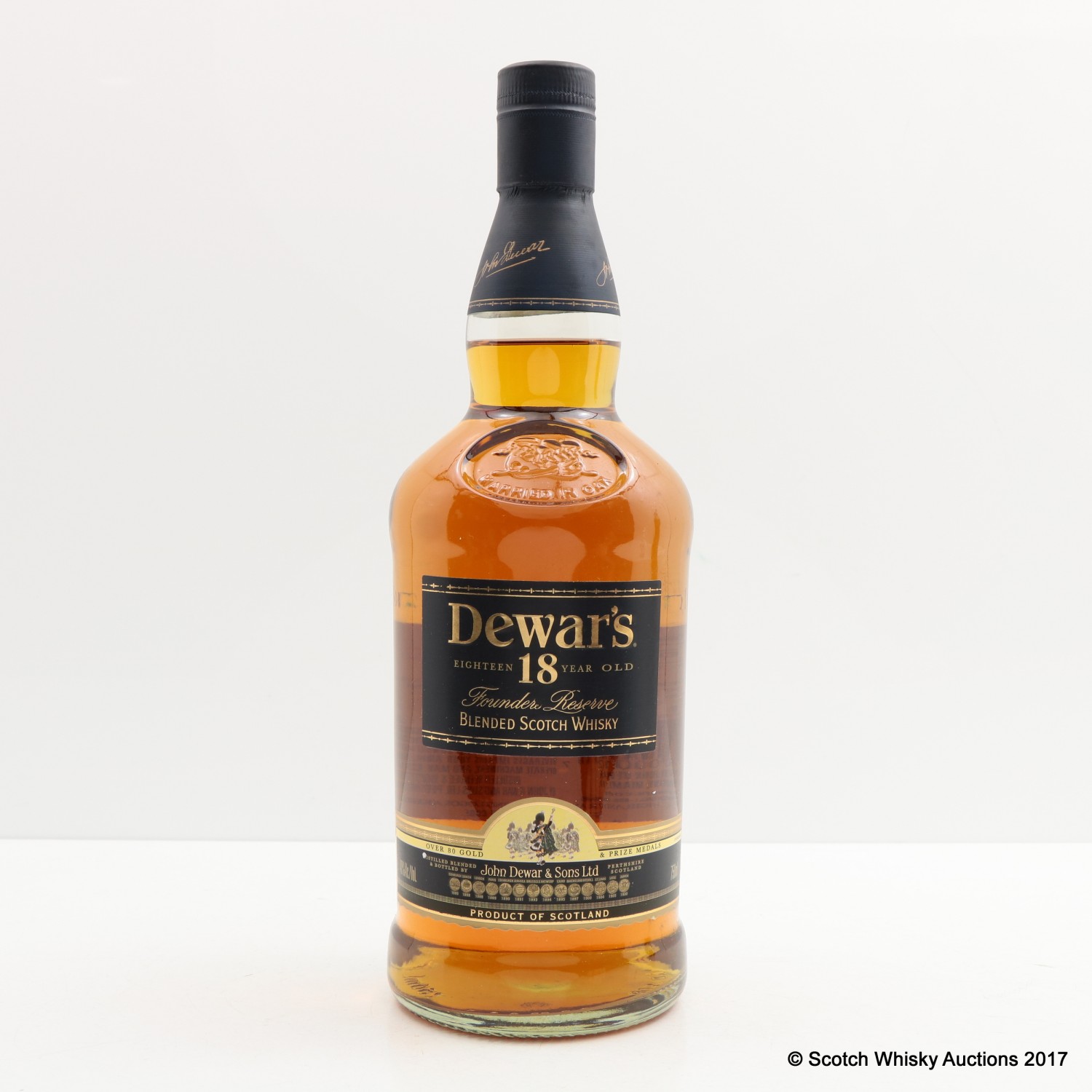 Dewar's 18 Year Old 75cl The 78th Auction Scotch Whisky Auctions