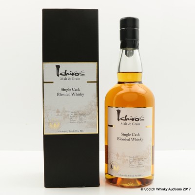 Ichiro's Malt & Grain Single Cask Blended Whisky For BIC