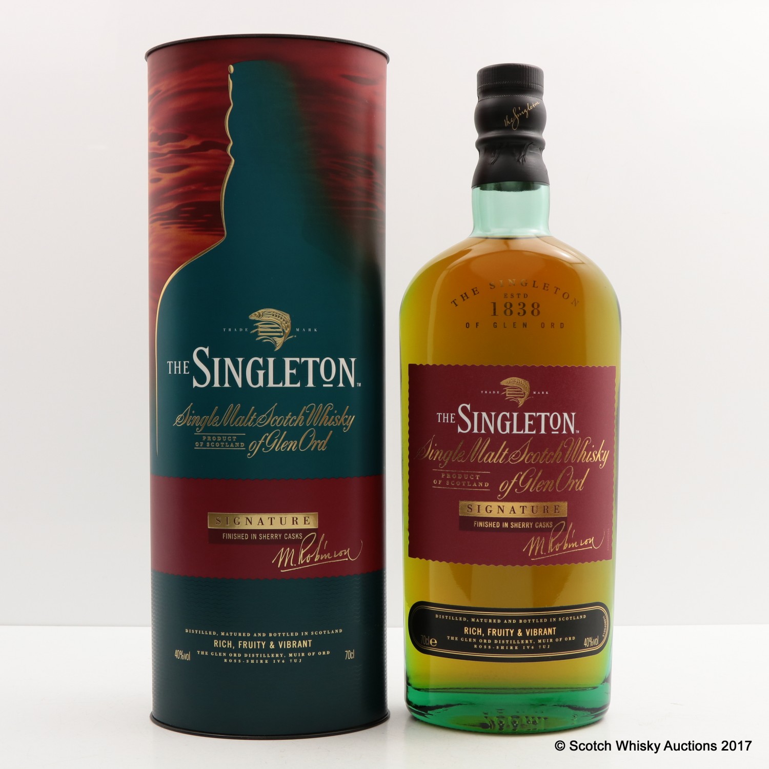 Singleton Of Glen Ord Signature Sherry Cask The 78th Auction Scotch