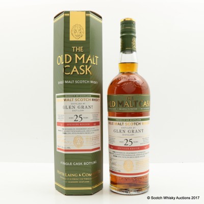 Glen Grant 1991 25 Year Old Old Malt Cask