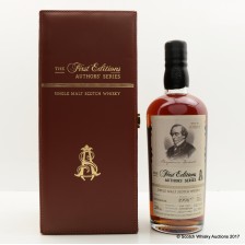 Springbank 1996 20 First Editions Authors Series Benjamin Disraeli