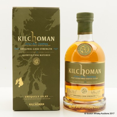 Kilchoman Original Cask Strength 2016 Release