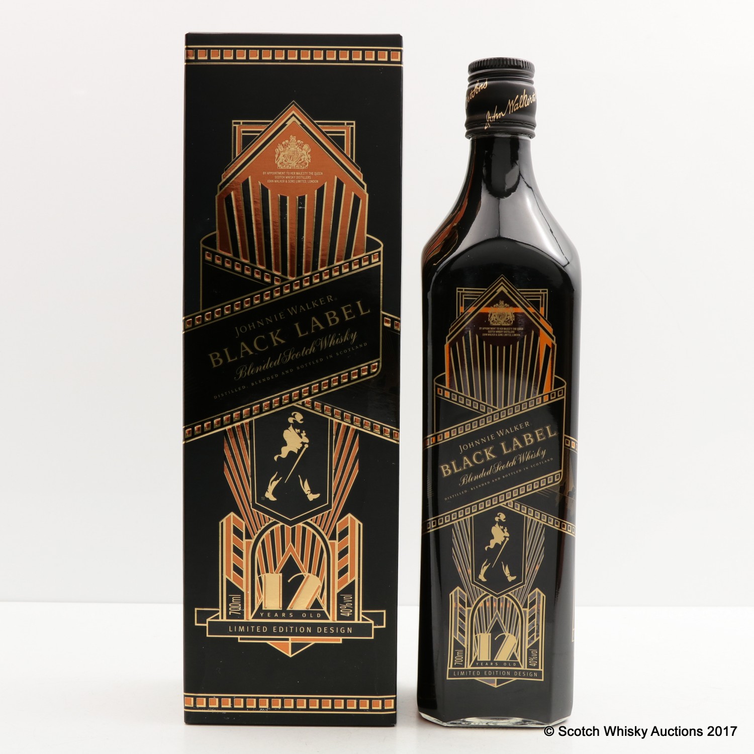 Johnnie Walker 12 Year Old Black Label Art Deco Edition | The 78th ...