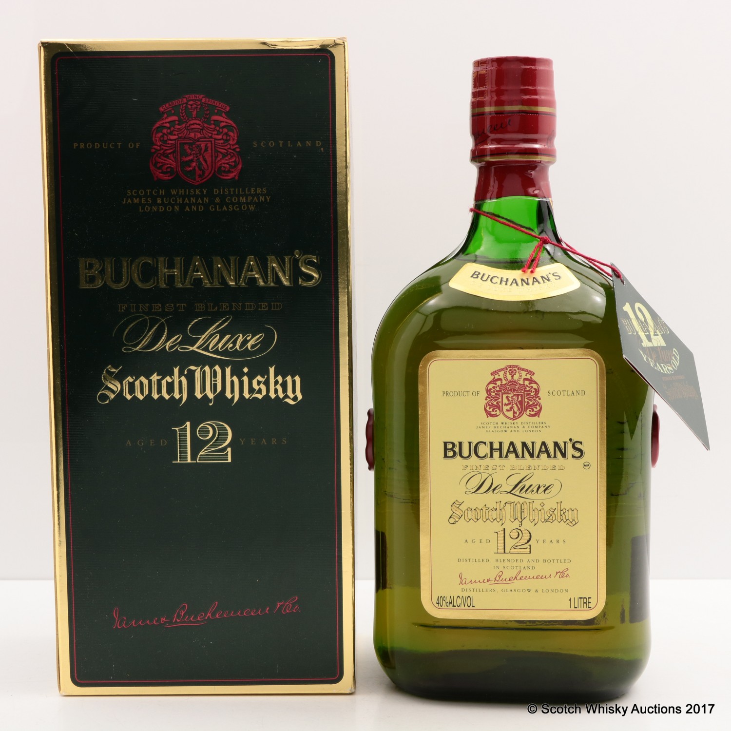Buchanan's 12 Year Old Deluxe 1L The 78th Auction Scotch Whisky