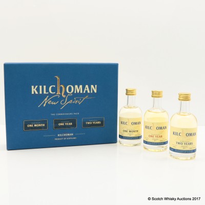 Kilchoman New Spirit Mini Set 3 x 5cl