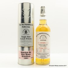 BEN NEVIS 1991 23 YEAR OLD SIGNATORY