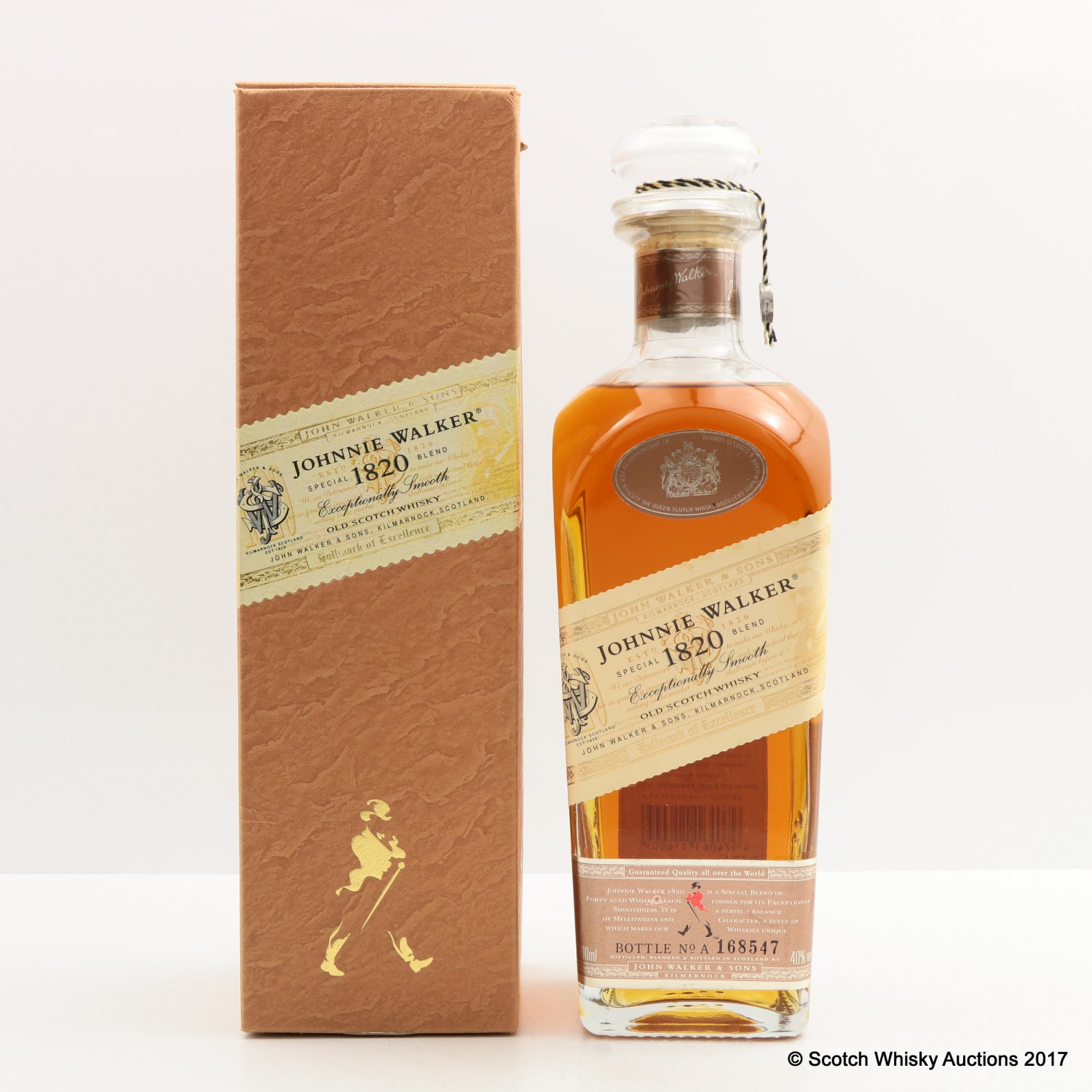 Johnnie Walker 1820 Special Blend The 78th Auction Scotch Whisky