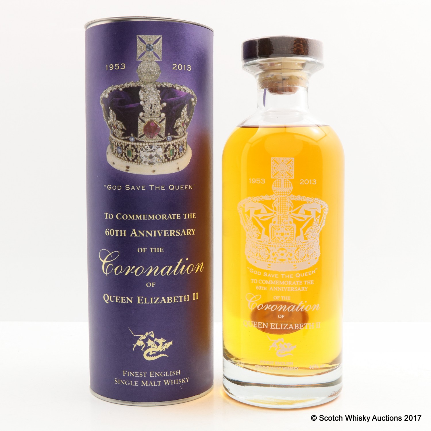 English Whisky Co 60th Anniversary Of The Coronation Of Queen Elizabeth
