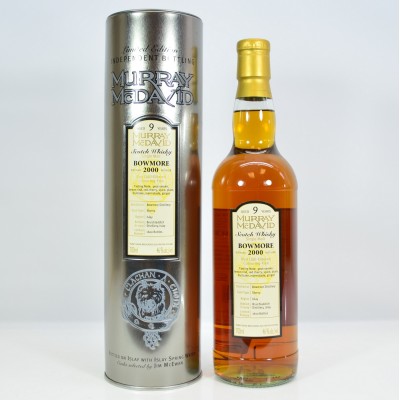 Bowmore 2000 9 Year Old Murray McDavid