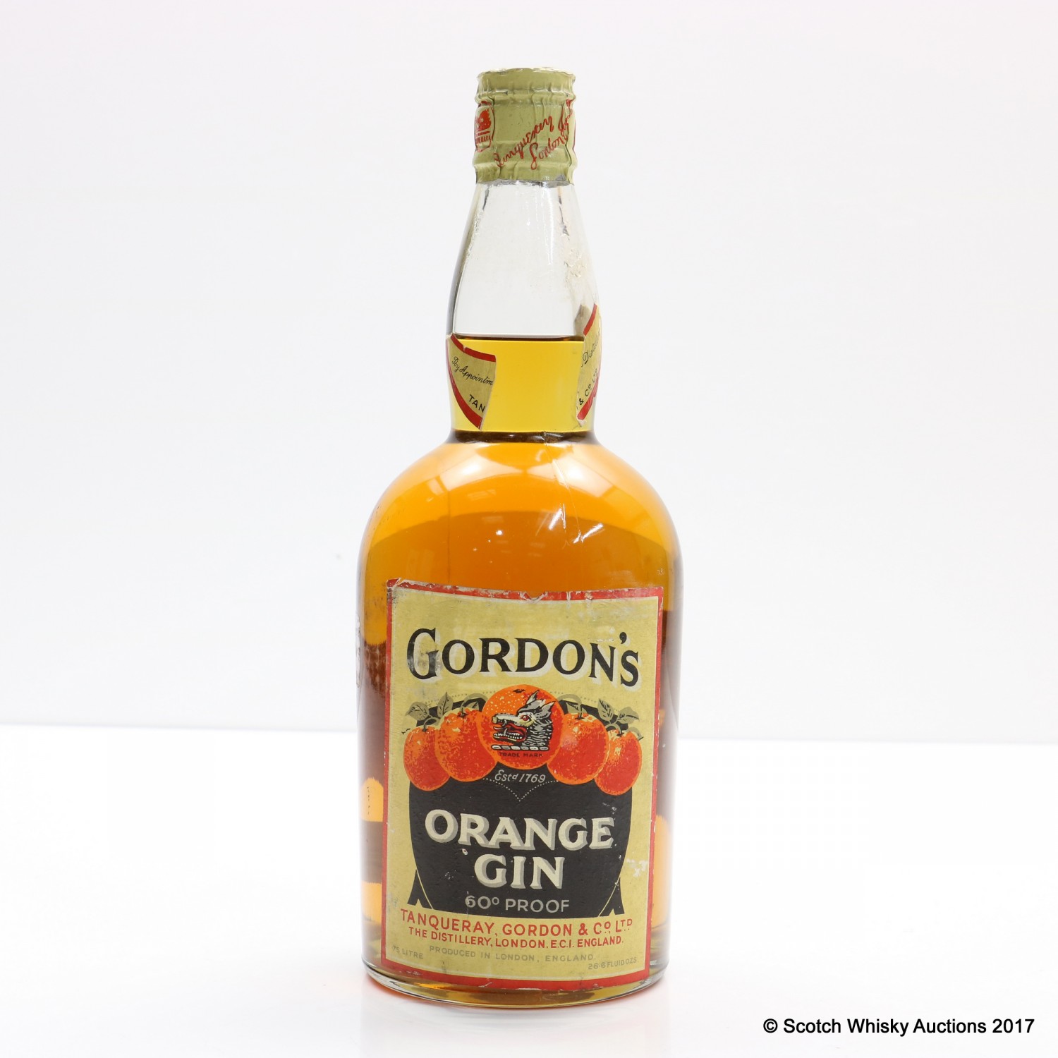 Gordon's Orange Gin 75cl The 78th Auction Scotch Whisky Auctions