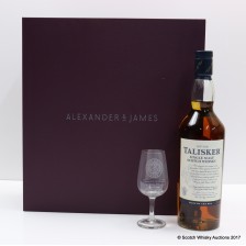 TALISKER TRIPLE MATURED 2013 EDITION FRIENDS OF THE CLASSIC MALTS EXCLUSIVE GIFT SET WITH GLASS