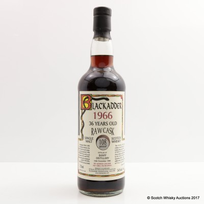 Banff 1966 36 Year Old Blackadder 75cl