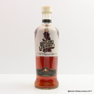 Sailor Jerry Spiced Rum 'His Original Spirit'