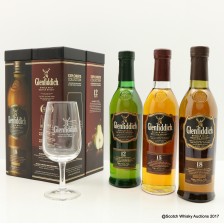 Glenfiddich Explorer S Collection 3 X 20cl Including Glass