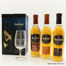 Glenfiddich Pioneer S Collection 3 X 20cl Including Glass
