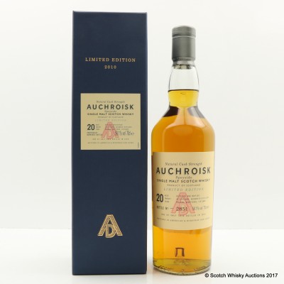 Auchroisk 20 Year Old 2010 Release