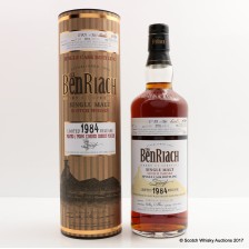 BENRIACH 1984 28 YEAR OLD PEATED PX FINISH FOR INDEPENDENT SPIRIT