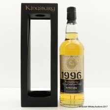 Bowmore 1996 18 Kingsbury Single Cask 2787