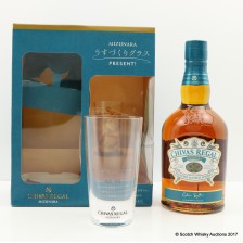 CHIVAS REGAL 12 YEAR OLD MIZUNARA WITH GLASS
