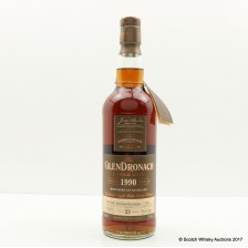 GLENDRONACH 1990 23 YEAR OLD SINGLE CASK  2190  MEMORIES OF SCOTLAND  JAPAN EXCLUSIVE