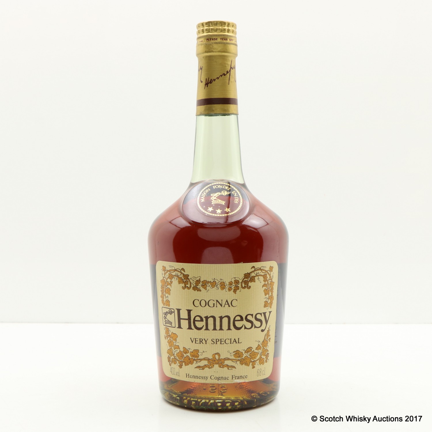 Hennessy Very Special Cognac 68cl The 79th Auction Scotch Whisky