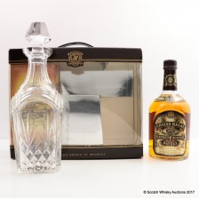 Chivas Regal 12 Celebrating Quality Standard Accreditation Crystal Decanter