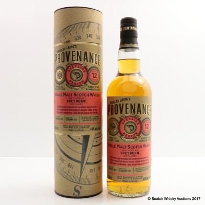 Speyburn 2005 12 Year Old Provenance