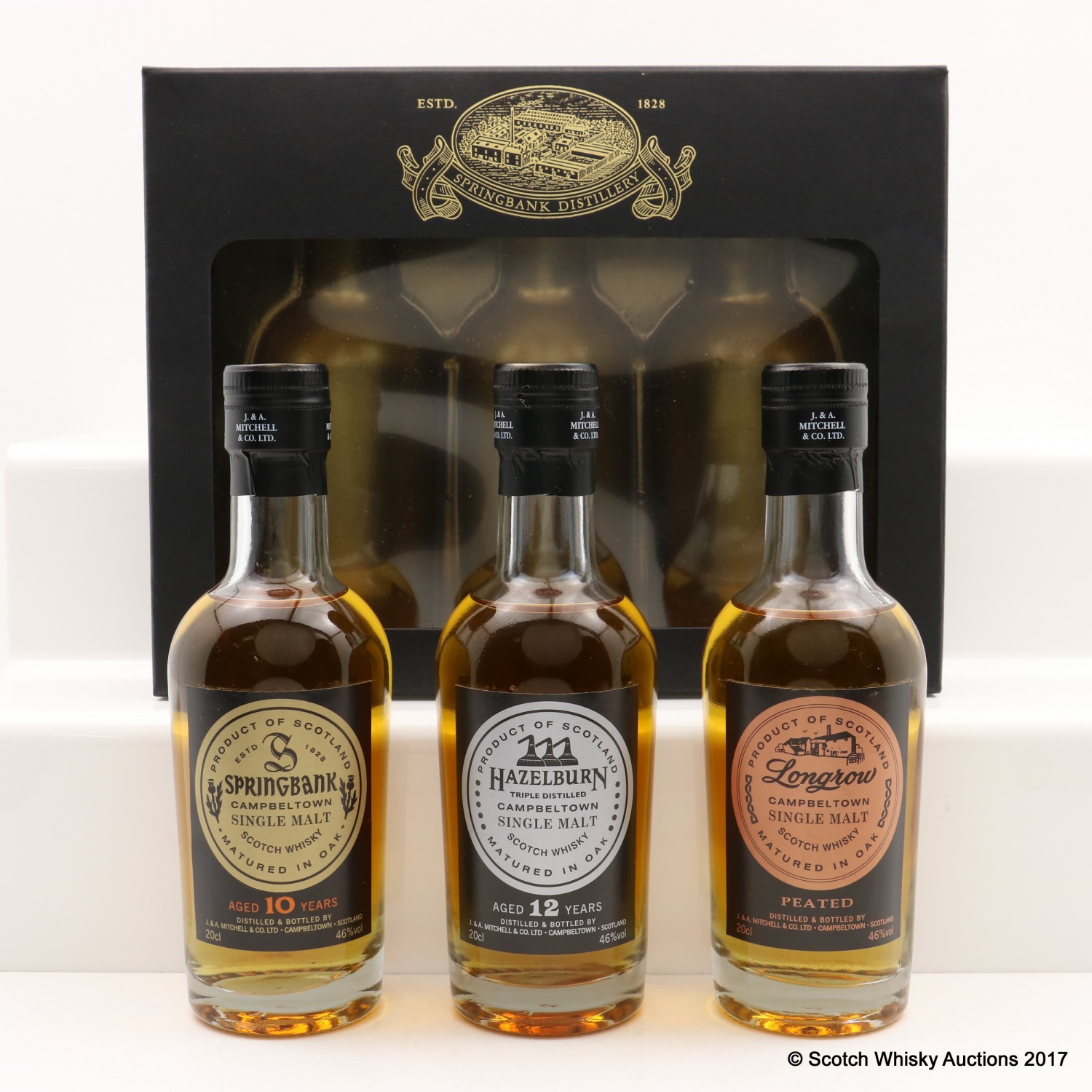 Campbeltown Malts Set 3 x 20cl The 79th Auction Scotch Whisky Auctions
