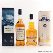 TALISKER 10 YEAR OLD   OLD PULTENEY 12 YEAR OLD