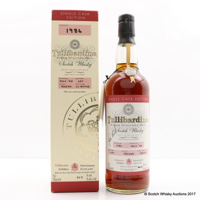 Tullibardine 1986 Single Cask #697