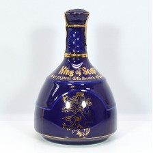 King Of Scots 25 Blue Decanter