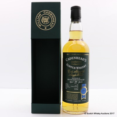 Bruichladdich 1988 27 Year Old Cadenhead's