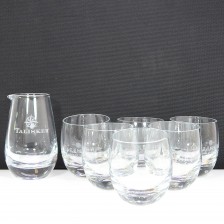 TALISKER GLASSES X 6   TALISKER WATER JUG