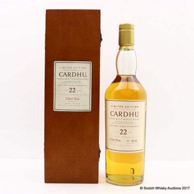 Cardhu 1982 22 Year Old Limited Edition