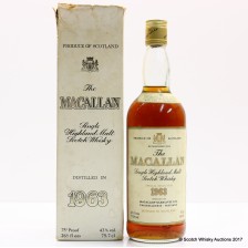 MACALLAN 1963 26 2 3 FL OZS