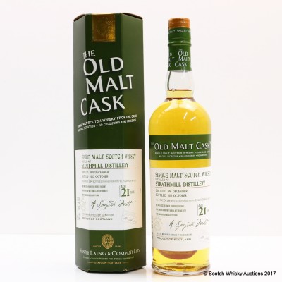 Strathmill 1991 21 Year Old Old Malt Cask