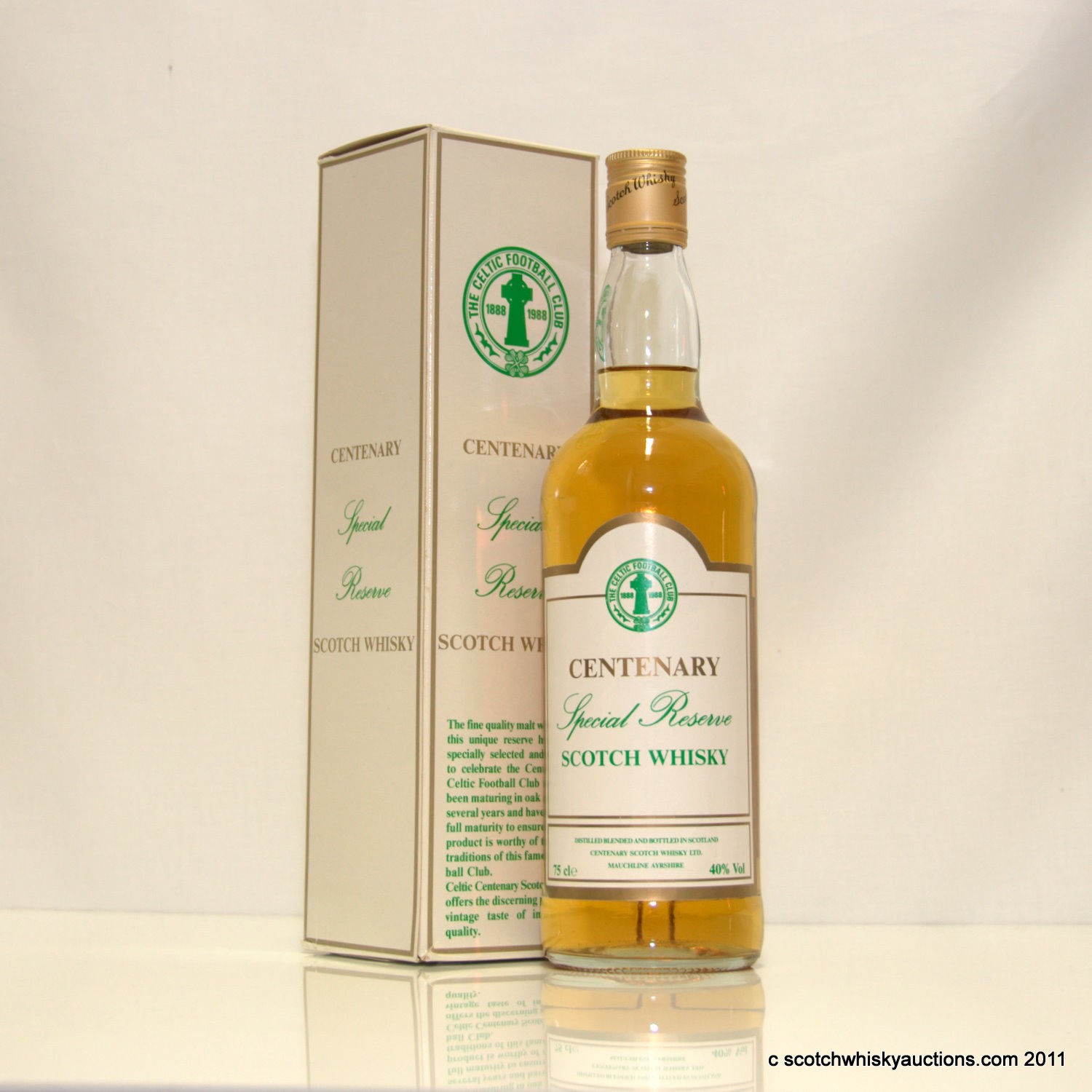 Celtic Centenary Special Reserve The Eighth Auction Scotch Whisky