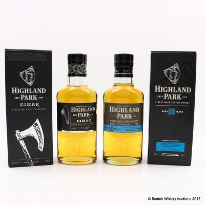 Highland Park Einar & Highland Park 10 Year Old 2 x 35cl