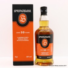 SPRINGBANK 10 YEAR OLD