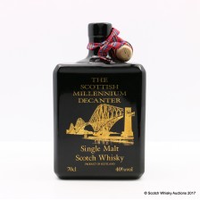 SCOTTISH MILLENNIUM CERAMIC DECANTER FOR FORTH RAIL BRIDGE