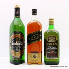 Johnnie Walker Black Label Bell S 12 Glenfiddich Pure Malt