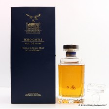 BALBLAIR 26 YEAR OLD CARNEGIE CLUB SKIBO CASTLE DECANTER