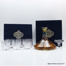 Auchentoshan 12 Glencairn Ship S Decanter Set With Glasses